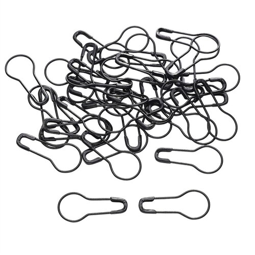 Boîte de 80 épingles 22mm noir