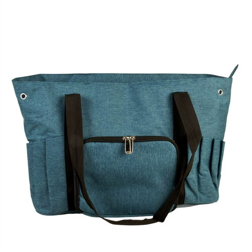 Sac pour pelote bleu roi 40x28x17cm