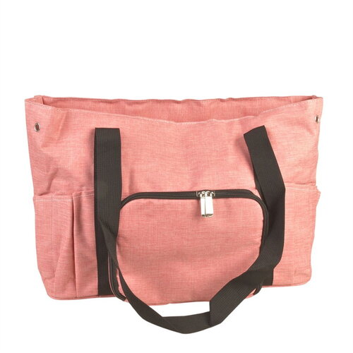 Sac pour pelote rose layette 40x28x17cm
