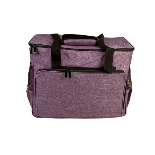 Sac pour machine à coudre/surjeteuse violet lilas 40x24x35cm