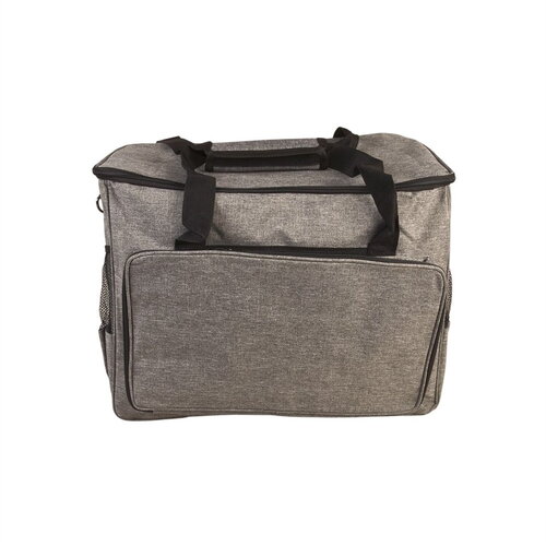 Sac pour machine à coudre/surjeteuse gris clair 40x24x35cm