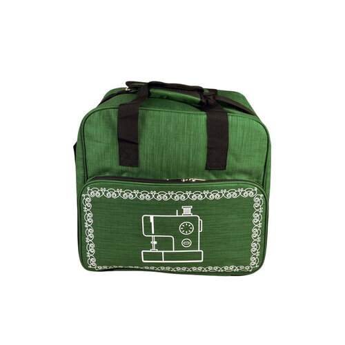 Sac pour machine à coudre/surjeteuse vert saule 38x29x36cm