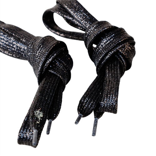 Lacets fantaisie 1paire 110cm noir