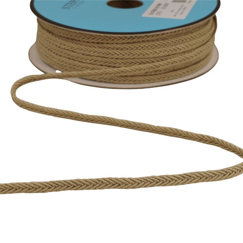 Galon chevrons 6mm beige au mètre