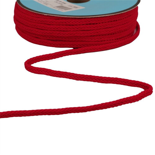 Galon chevrons 6mm rouge au mètre