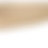 Sangle double chevrons 38mm beige au mètre