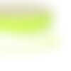 Cordon tressé 4,5mm vertfluo au mètre