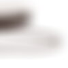 Cordon tressé 4,5mm marron au mètre