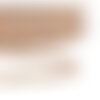 Cordon multicolore 10mm beige au mètre