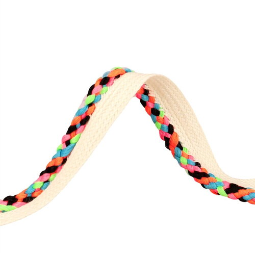 Depassant multicolore 13mm beige au mètre