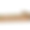 Bobine 10m galon brodé ethnique 40mm orange saumon