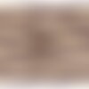 Tissu rayure double gaze 140gsm violet au mètre