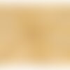 Tissu rayure double gaze 140gsm jaune pâle au mètre