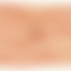 Tissu rayure double gaze 140gsm saumon au mètre