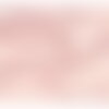 Tissu double gaze imprimée coeurs 130gsm rose au mètre