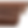 Coupon glitter 50x70cm chocolat