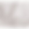 Coupon double gaze 138x100cm gris clair