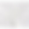 Coupon minky 50x140cm blanc