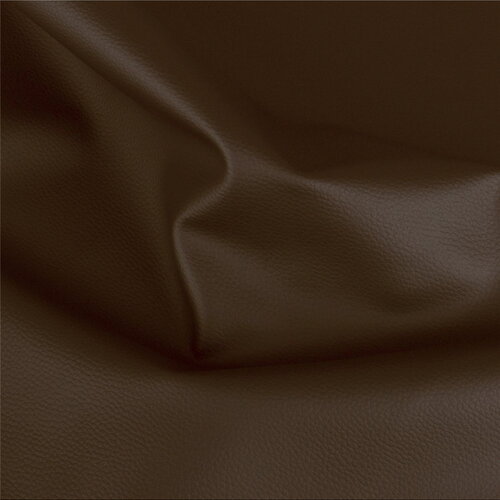 Coupon karla simili cuir 140x50cm marron foncé