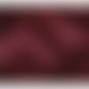 Coupon karla simili cuir 140x50cm bordeaux