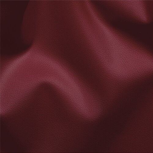 Coupon karla simili cuir 140x50cm bordeaux