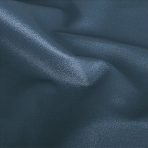 Coupon karla simili cuir 140x50cm bleu jeans