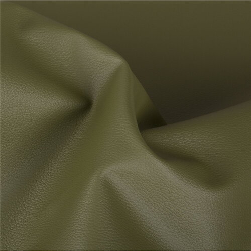 Coupon karla simili cuir 140x50cm vert kaki