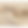 Coupon karla simili cuir 140x50cm beige mastic