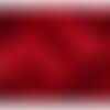 Coupon karla simili cuir 140x50cm rouge