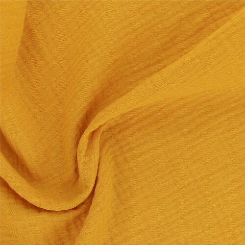 Coupon double gaze 138x100cm safran