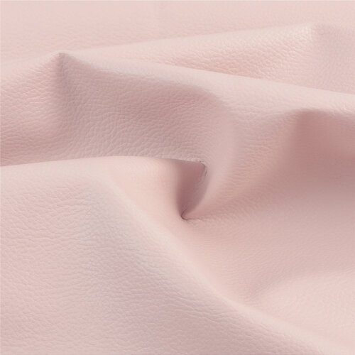 Coupon karla simili cuir 140x50cm rose blush