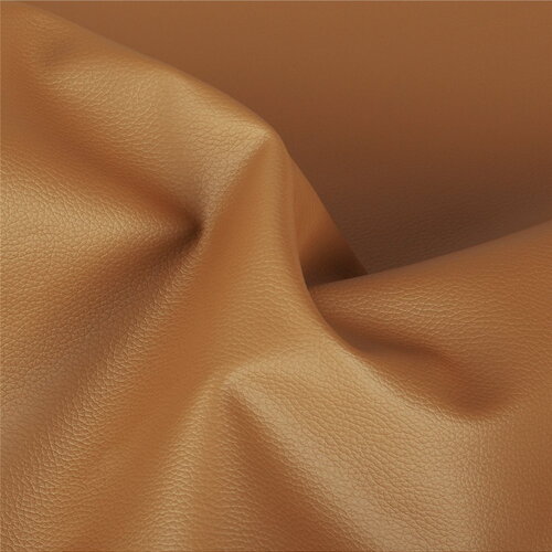Coupon karla simili cuir 140x50cm moutarde foncé