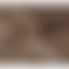 Coupon karla simili cuir 140x50cm taupe