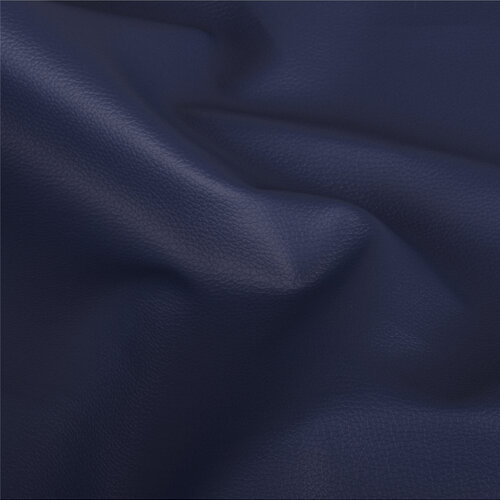Coupon karla simili cuir 140x50cm marine