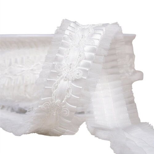 Bobine 15m galon ruche 40mm blanc