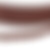 Bobine 25m galon vagues 15mm marron foncé
