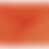 Broderie anglaise 100% coton grandes arabesques orange au mètre