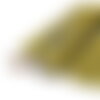 Tissu wax imprimé 2 faces jaune au mètre