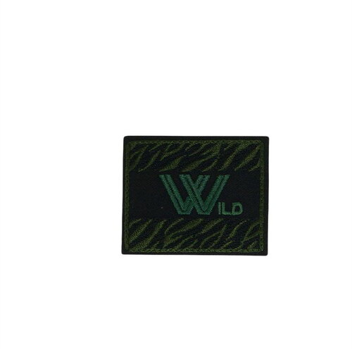 Lot de 3 écussons thermocollants blason sport 5cm x4cm wild
