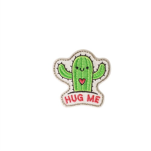 Ecusson thermocollant fun 4,6cm x 4,6cm cactus