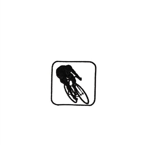 Ecusson thermocollant badge sportif 3cm x 3cm vélo