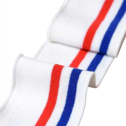 Bord côte 6m poignets & taille 1,20mts bleu blanc rouge