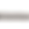 Bobine 8,8m galon brodé empire 53mm noir