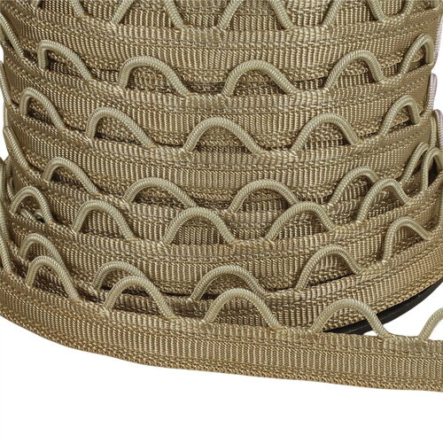 Bobine 20m sangle à passants 12mm beige
