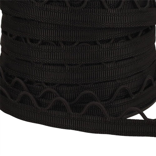Bobine 20m sangle à passants 12mm noir