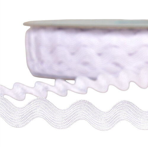 Serpentine 13mm blanc au mètre