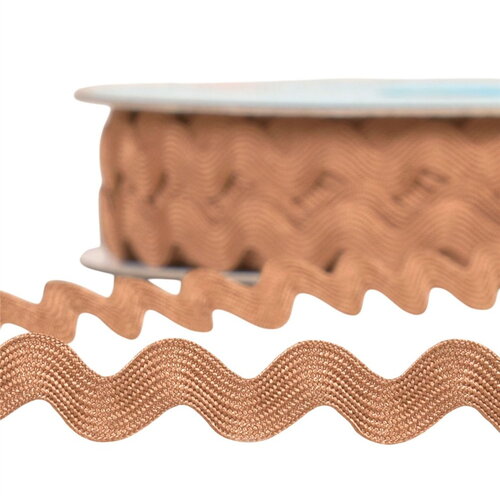 Bobine 25m serpentine 13mm marron clair
