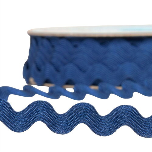 Bobine 25m serpentine 13mm bleu marine