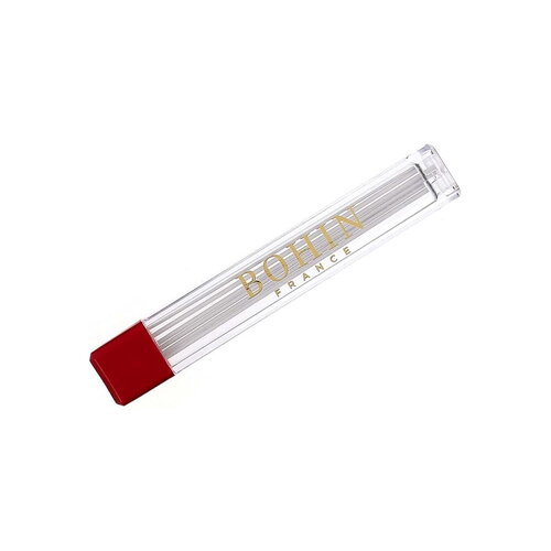 Bohin 6 mines recharges crayon craie extra fin blanc