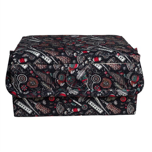 Boîte à couture 30,5cm x 23cm x 16cm ciseaux